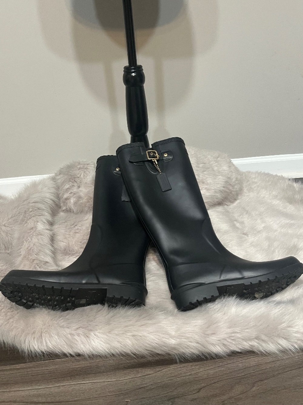 Coach Rain Boots – Size 8